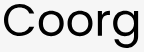 Coorg